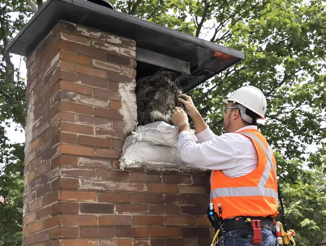 Humane removal of debris and animals by Sanford Chimney Sweep in Sanford, FL