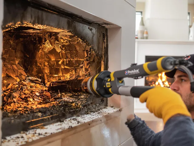 Professional chimney cleaning by Sanford Chimney Sweep in Sanford, FL