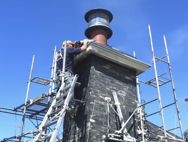Sturdy chimney crown finished by Sanford Chimney Sweep in Sanford, FL