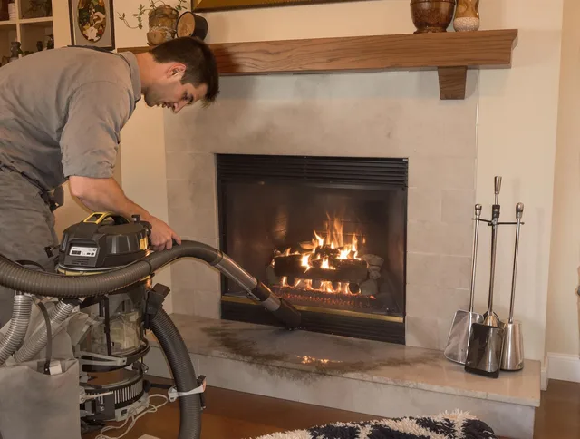 Routine fireplace upkeep by Sanford Chimney Sweep in Sanford, FL